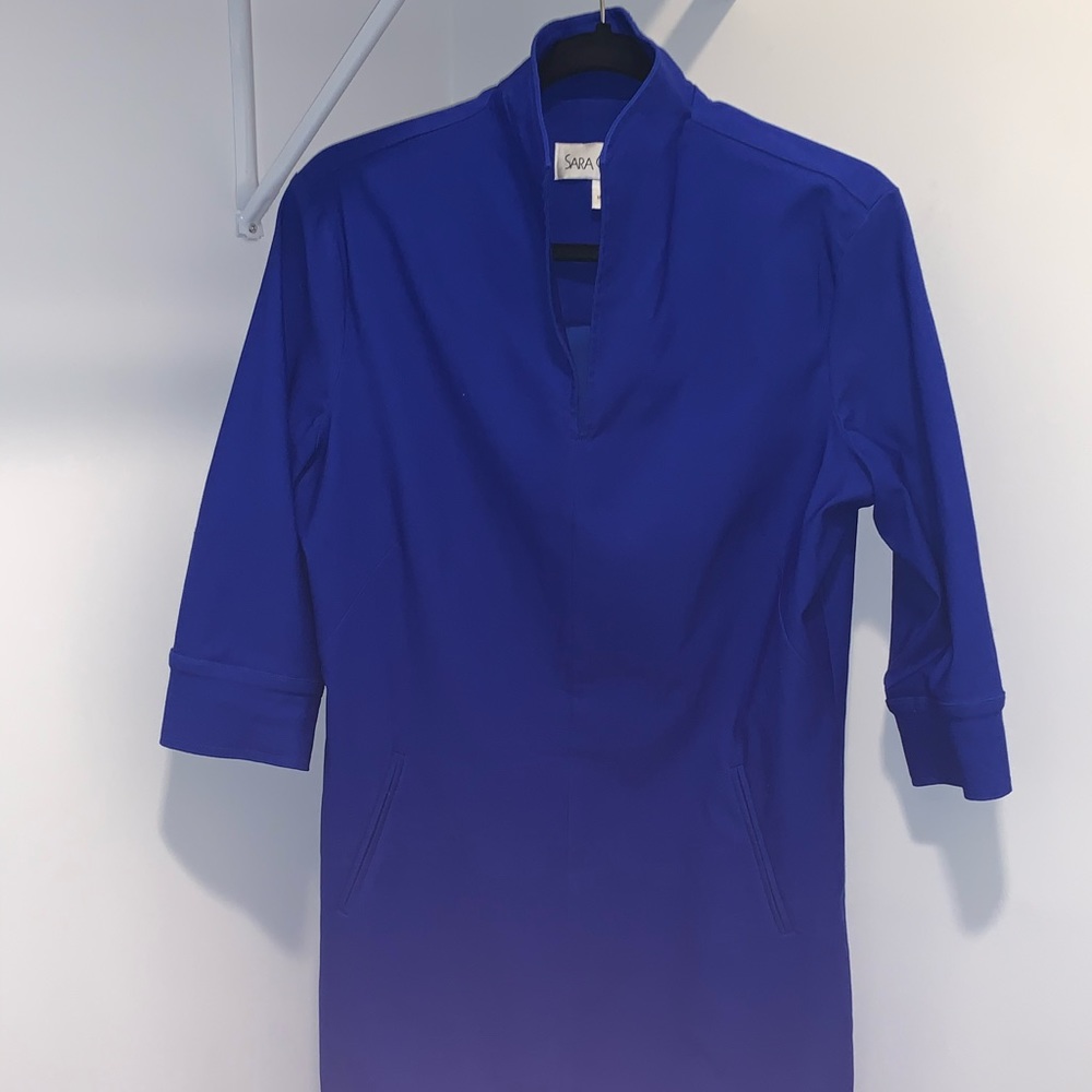 Sara Campbell collared shirtdress shirt